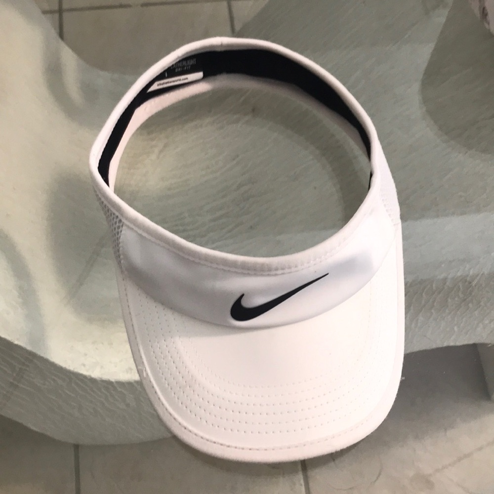 White Nike Dri- fit SunVisor